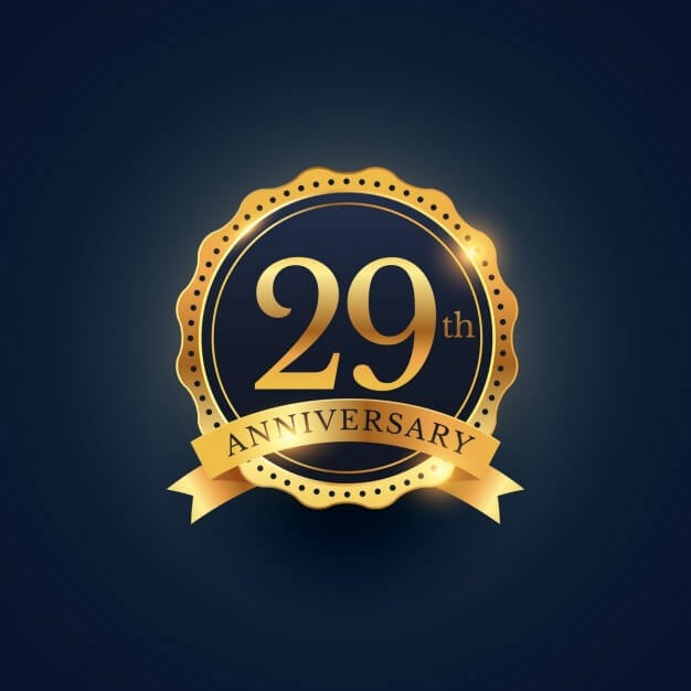 Celebrating 29 years